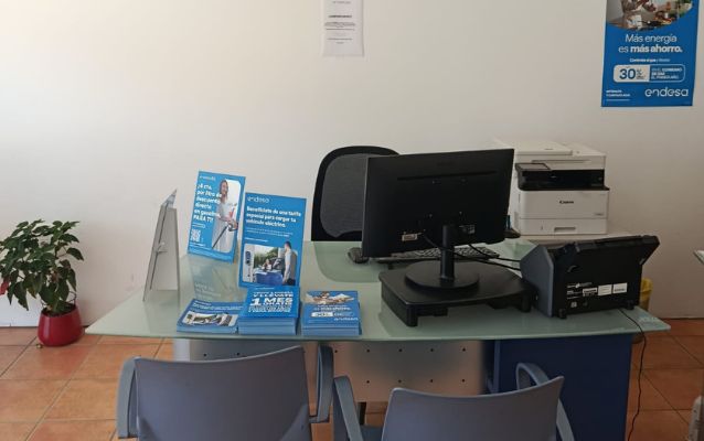 Oficina RACI Energía Vera interior